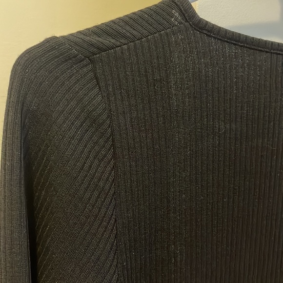 H&M Ribbed Knit Tie Cardigan - Picture 4 of 4